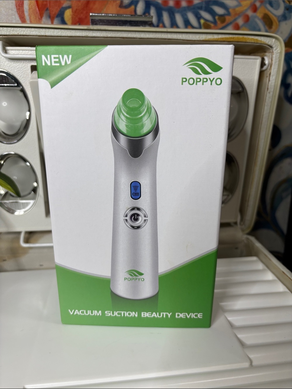 Green Vacuum Suction Beauty Device